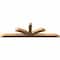 Ekena Millwork Richland Smooth Timber Gable Bracket, Western Red Cedar, 72"W x 21"H x 3 1/2"D x 3 1/2"F, 7/12 Pitch GBW072X21X0404RIC00SWR - alternate 2